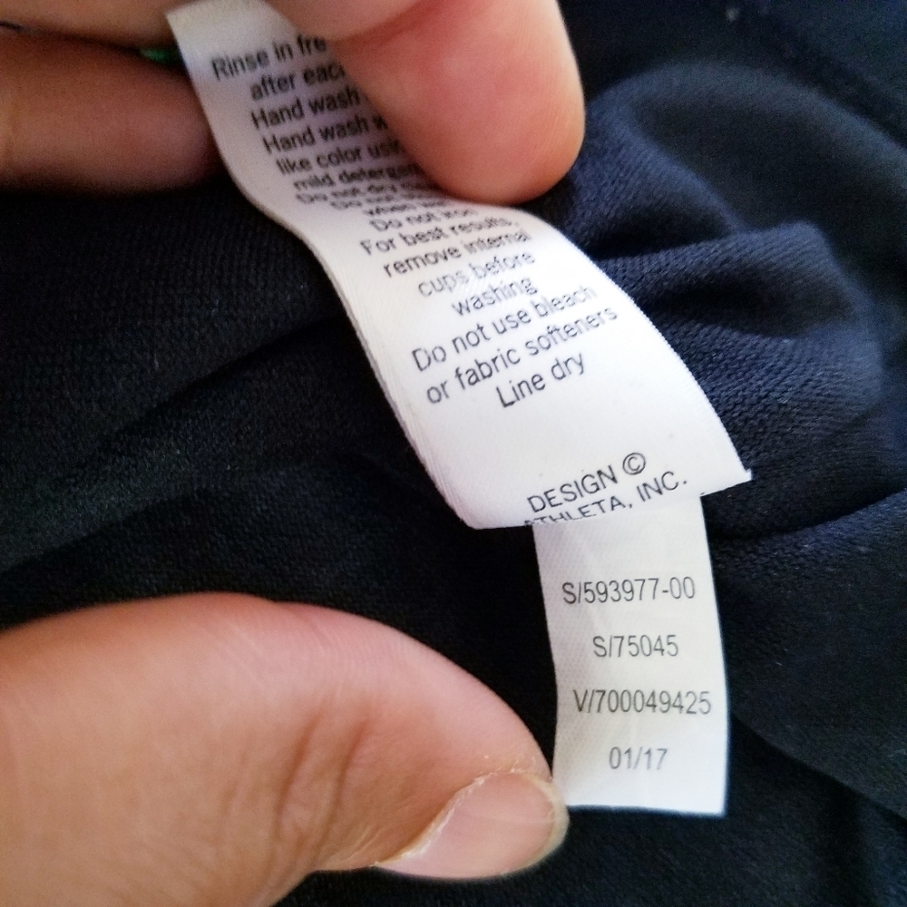 🌸 Athleta | Print Tankini  Swim Halter Top‎ - Picture 14 of 15